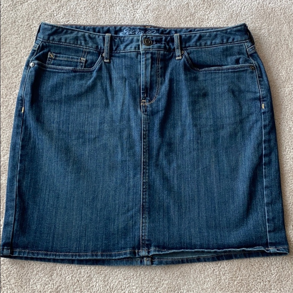 Eddie Bauer denim skirt